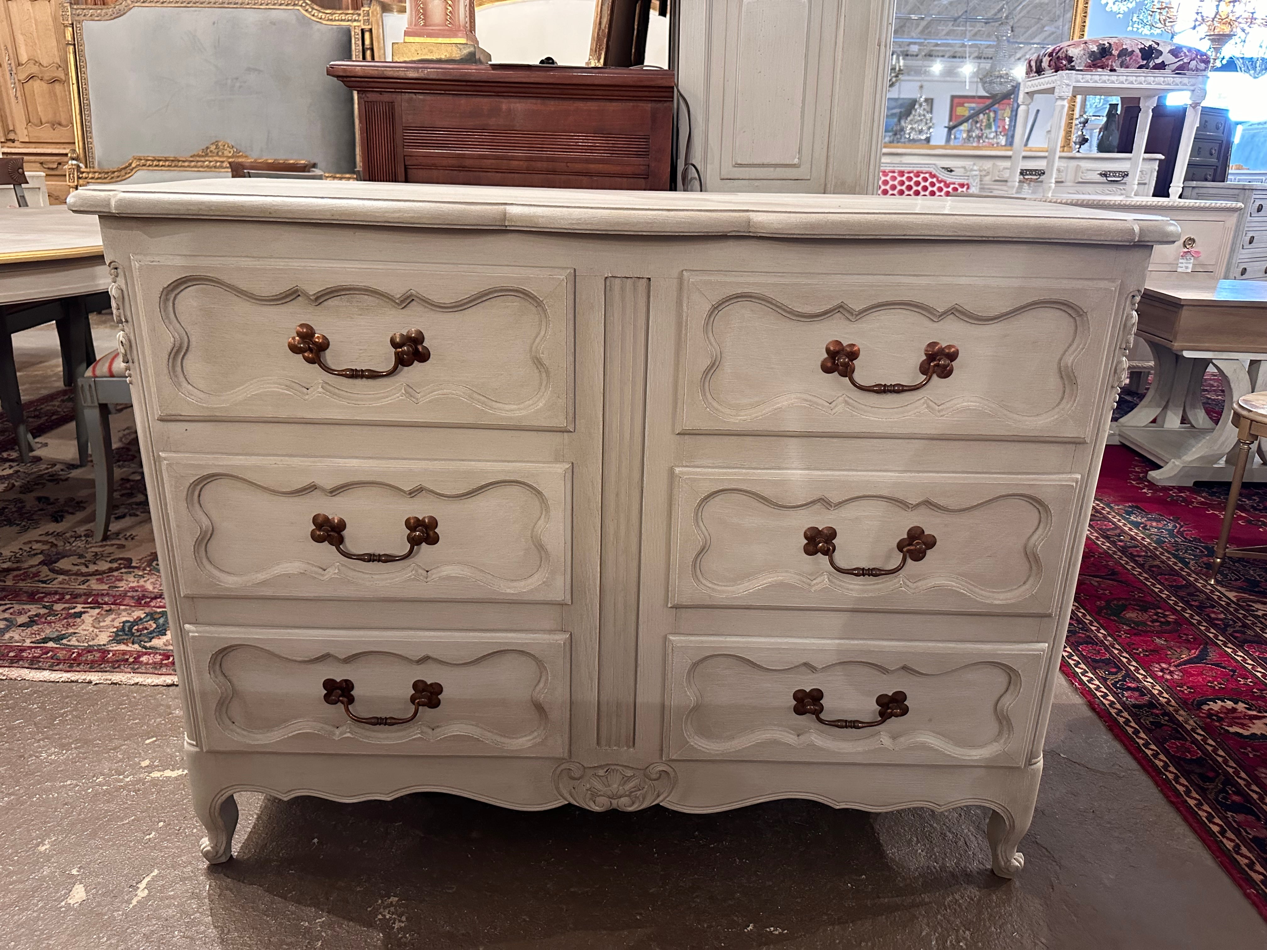 White French Country Antique Chest of Drawers – Le Chateau