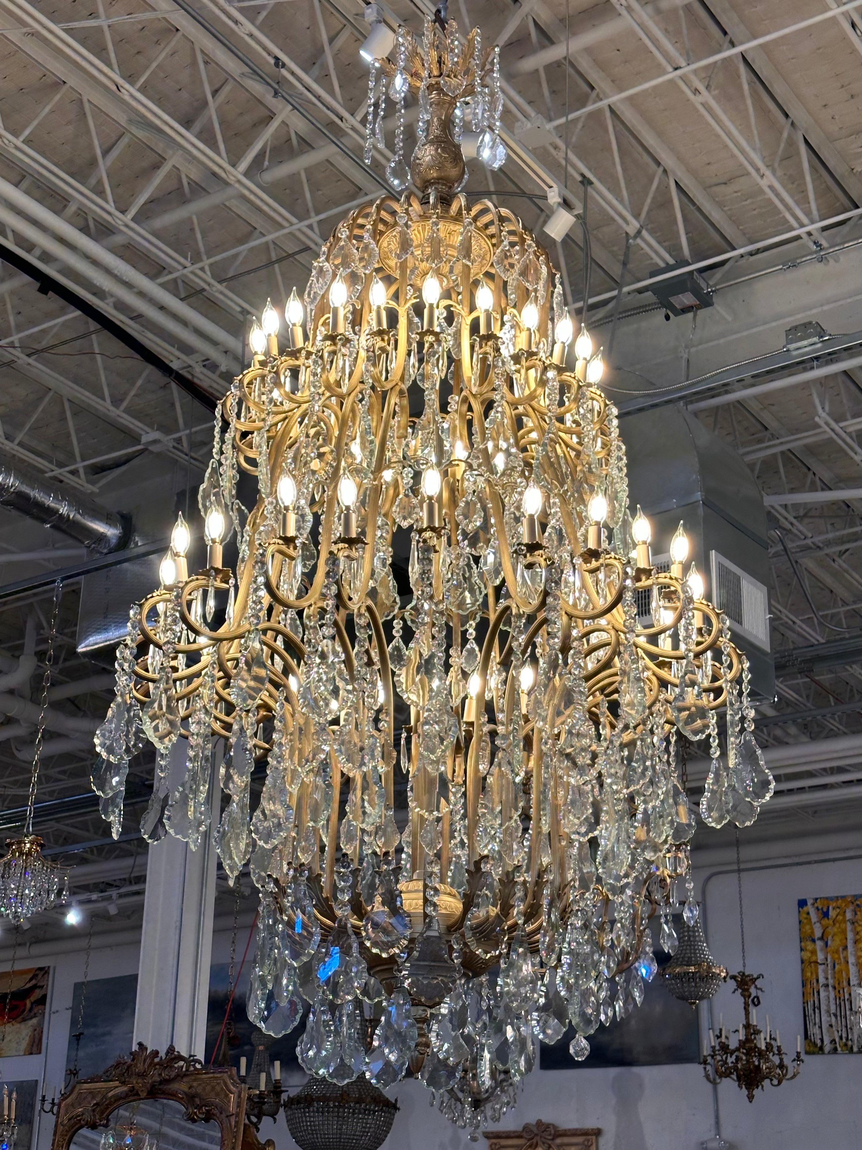 Grand Vintage Chandelier