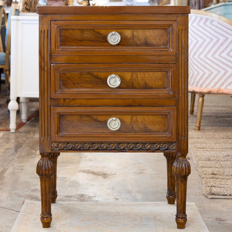 Burl Nightstands & Chests