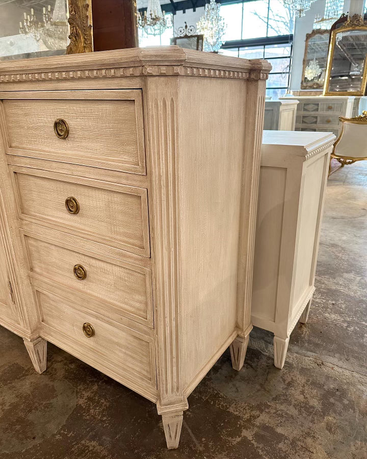disney dress up Swedish Sideboard with Canted Corners in Natural Wood Finish – Le Chateau