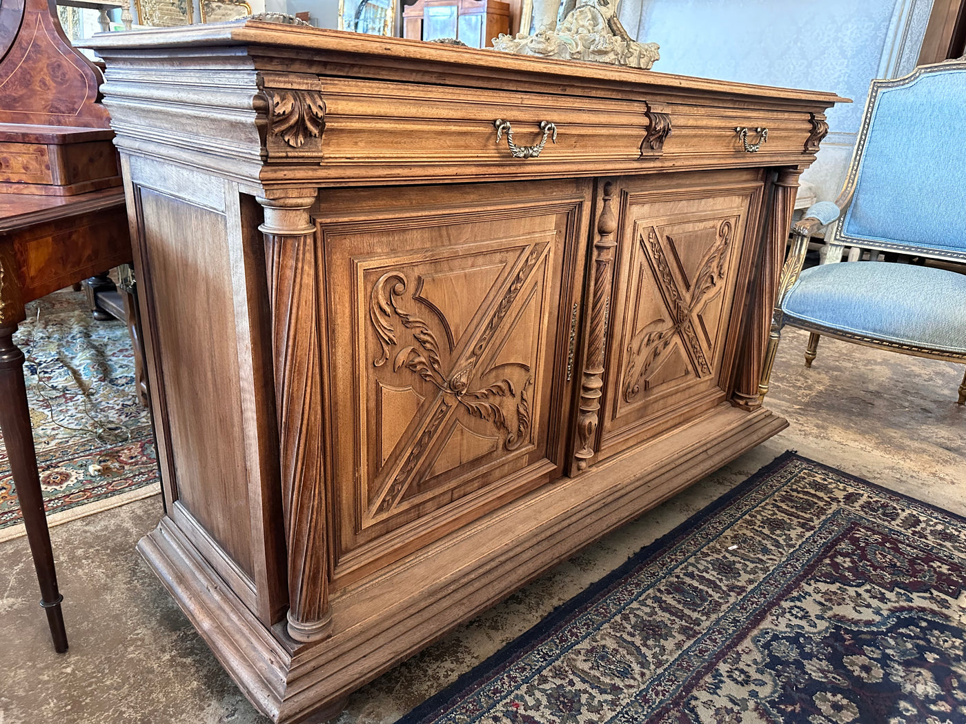 19th Century Walnut Cabinet