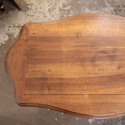 Louis XV Walnut Writing desk – Cabriole Legs & Carved Detailing