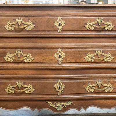 18th Century French Louis XV Chest – Brass Ormolu Mounts