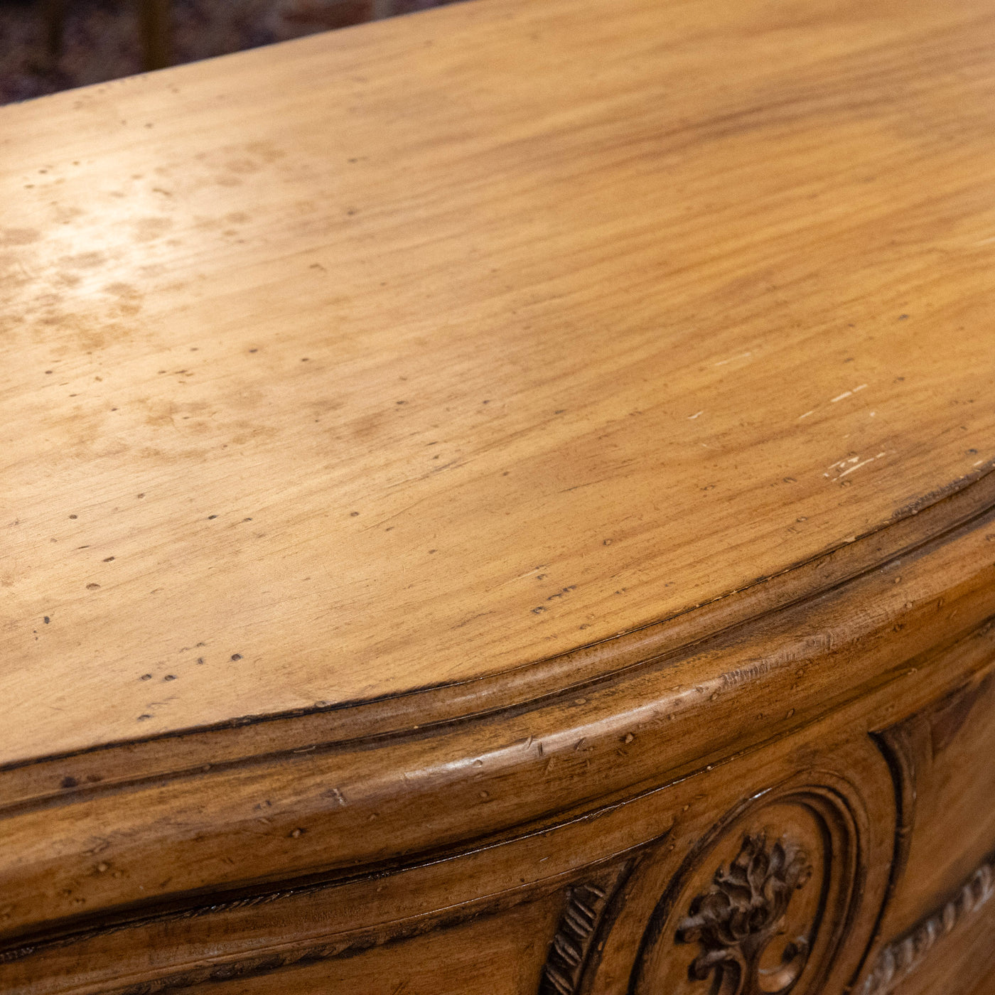 18th-century Louis XV Chest – Ornate Rocaille Carvings