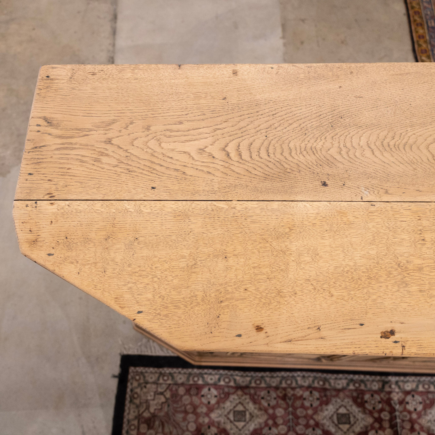 French Country 18th Century Geometric Sideboard – Dated 1776