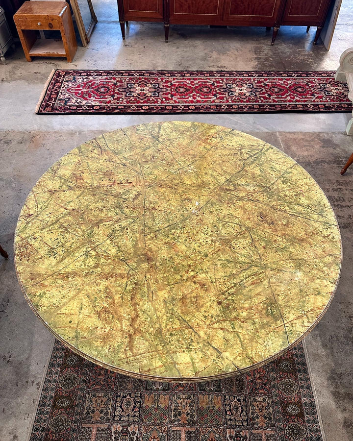 * antique pedestal ୨୧ * 19世紀 アンティークの 台座 19th Century French Antique Pedestal Dining Table – Le Chateau