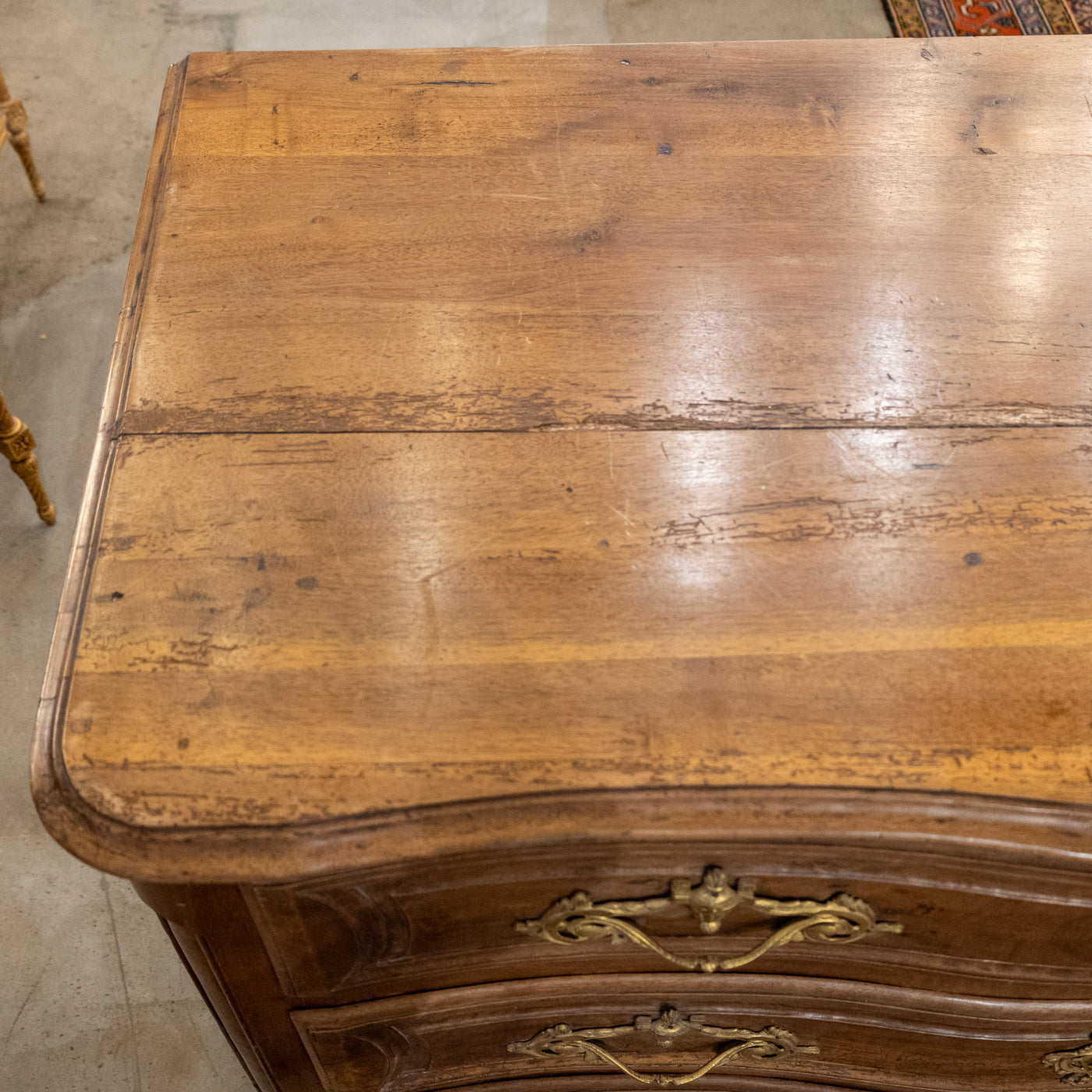 18th Century French Louis XV Chest – Brass Ormolu Mounts