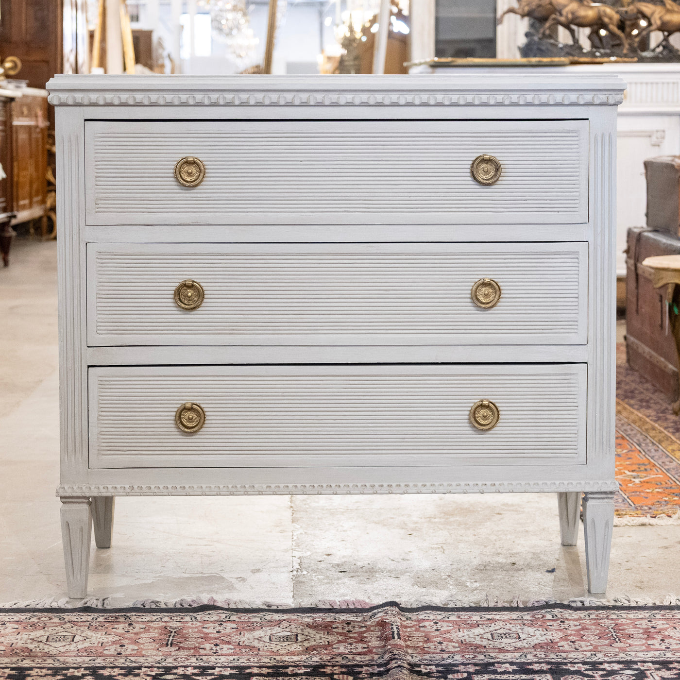 grey 3 drawer dresser Max & Lily Solid Wood Dresser, Coordinates with other pieces in the Alpine Furniture Madelyn bedroom collection sold separately. Wooster 3-Drawer Dresser