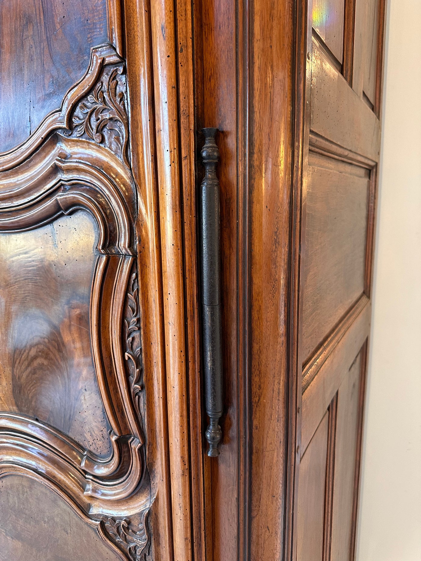 18th Century Walnut Armoire | Le Chateau | European Luxury Furniture in Atlanta