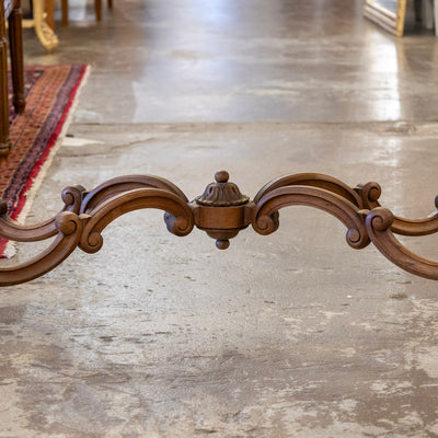 Louis XV Walnut Writing desk – Cabriole Legs & Carved Detailing
