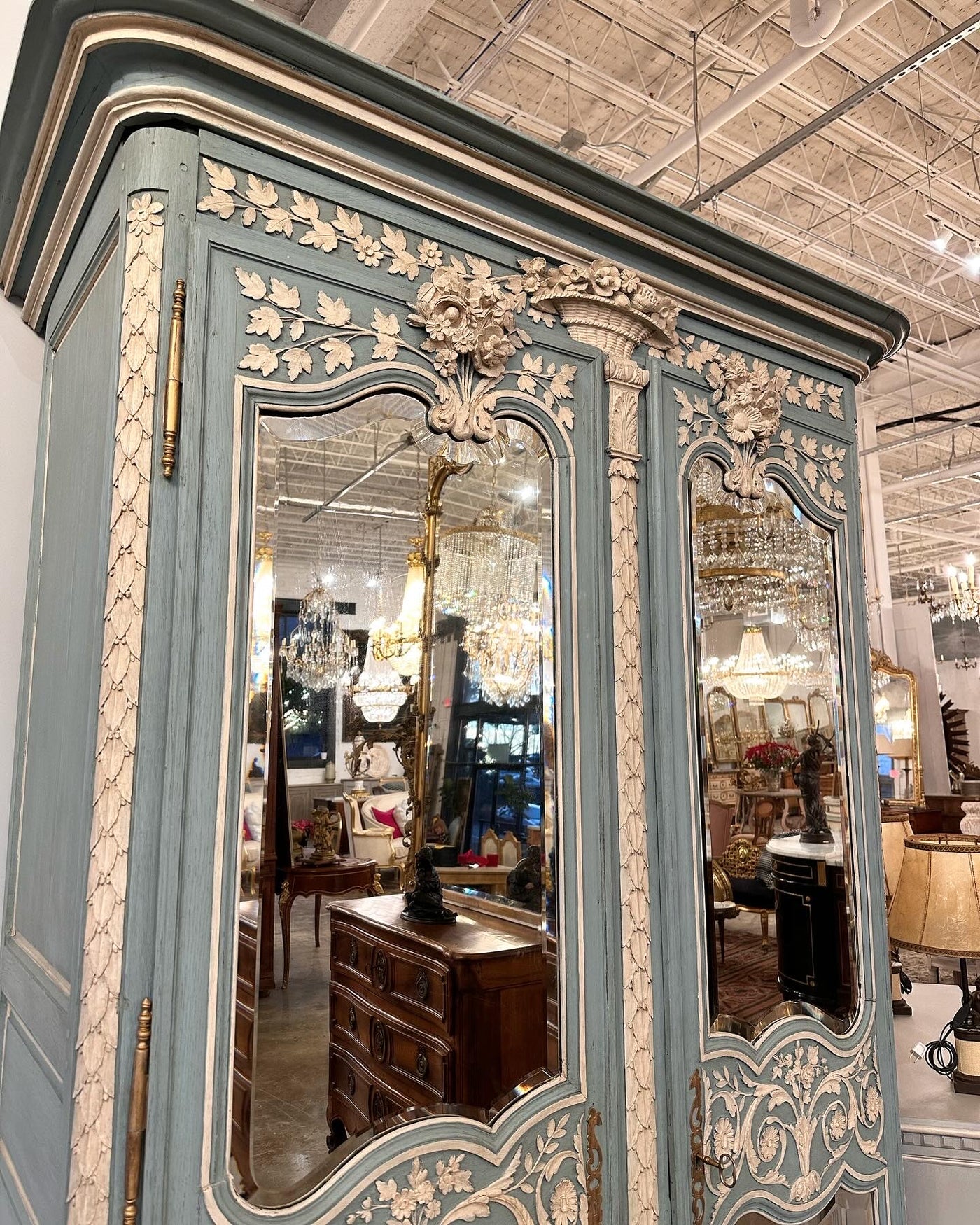 18th Century French Armoire | Le Chateau | European Luxury Furniture in Atlanta