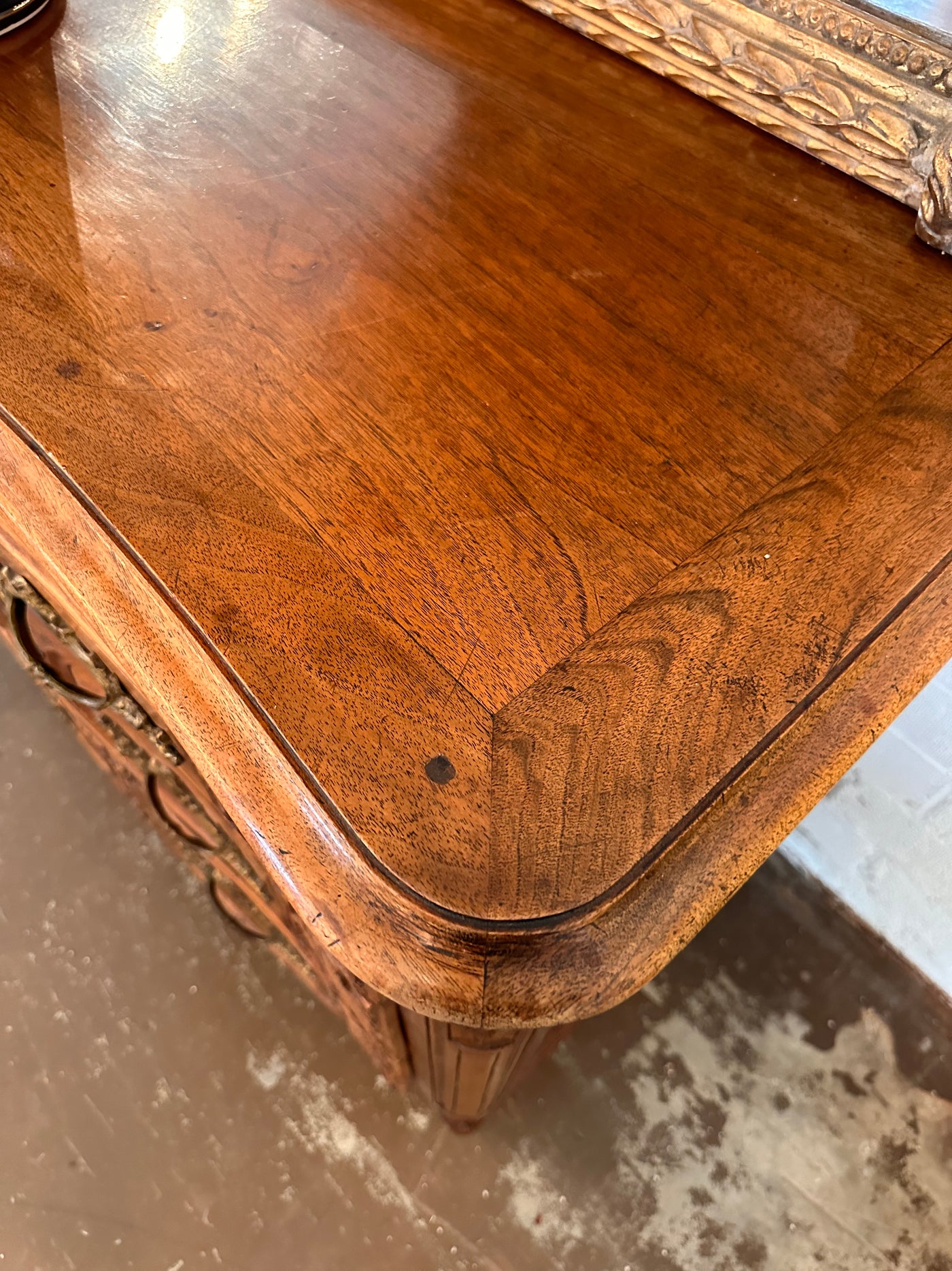 18th Century Chest with Cabriole Legs