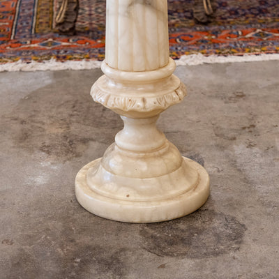 Marble Pedestal Carved Column