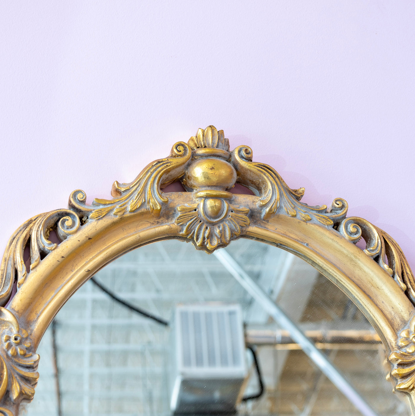 Ornate Gilded Oval Mirror - Ornate Mirror | Le Chateau (Atlanta, GA) • 2