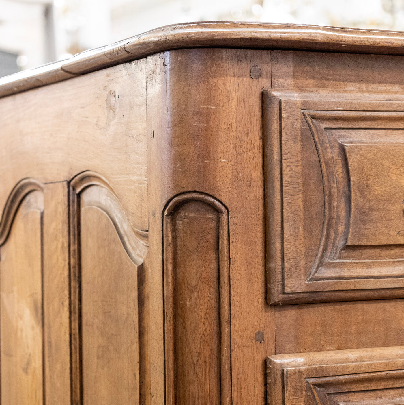 18th Century French Louis XV Chest – Brass Ormolu Mounts