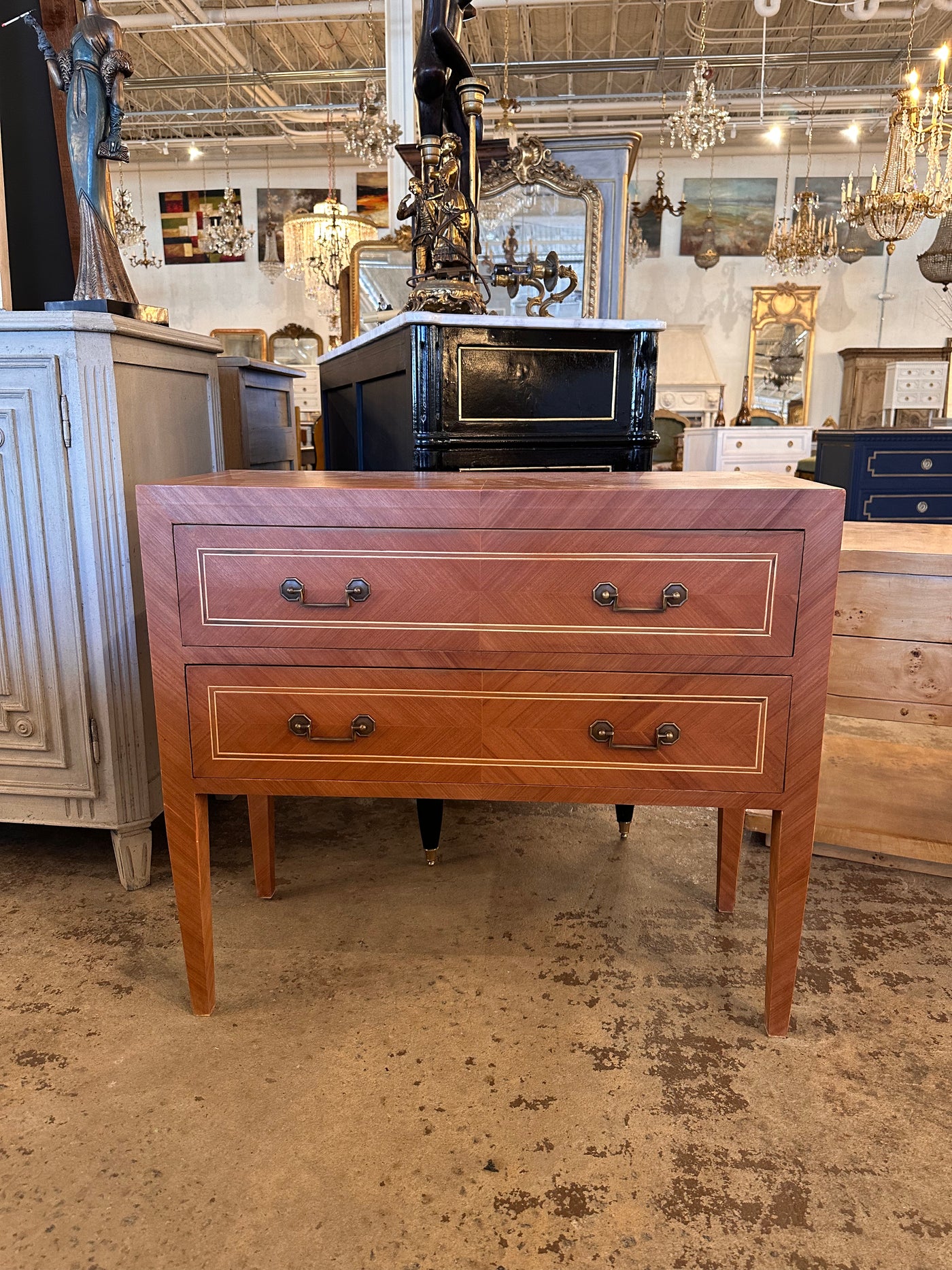 Art Deco 2 Door Chest