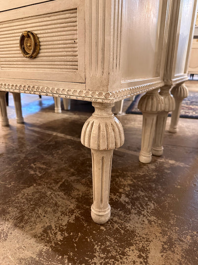 Antique Swedish Ballerina Leg Chest | Le Chateau | European Luxury Furniture in Atlanta