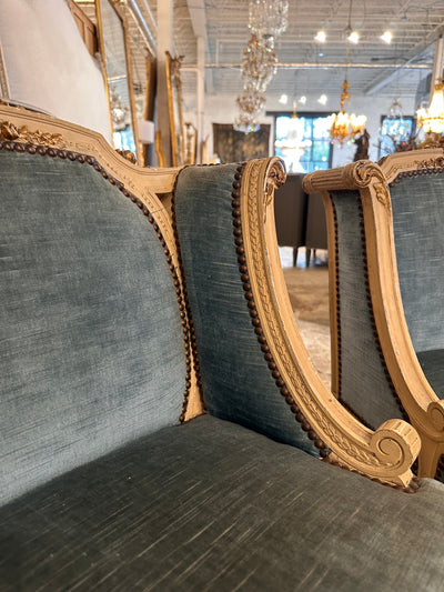 Louis XV Petite Parlor Chairs (Pair) | Le Chateau | European Luxury Furniture in Atlanta