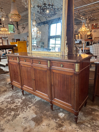 Louis XVI Wood Top Sideboard