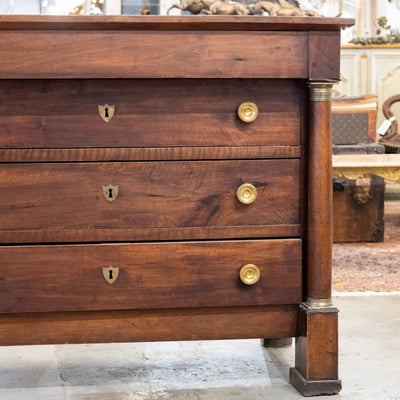 18th Century French Empire Chest with Columns