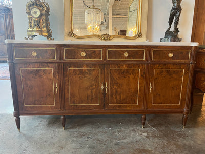 Louis XVI Sideboard with Marble Top