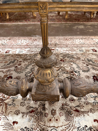 Antique French Ornate Console with Marble Top | Le Chateau | European Luxury Furniture in Atlanta