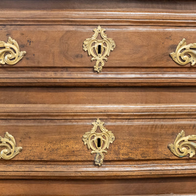 18th Century French Louis XV Chest – Brass Ormolu Mounts