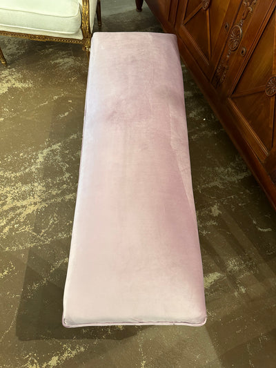 Louis XVI Purple Velvet Bench | Le Chateau | European Luxury Furniture in Atlanta