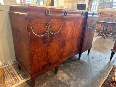 Louis XV Sideboard with Brass Garland Details