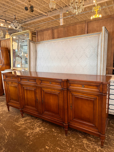 Louis XVI Wood Top Sideboard | Le Chateau | European Luxury Furniture in Atlanta