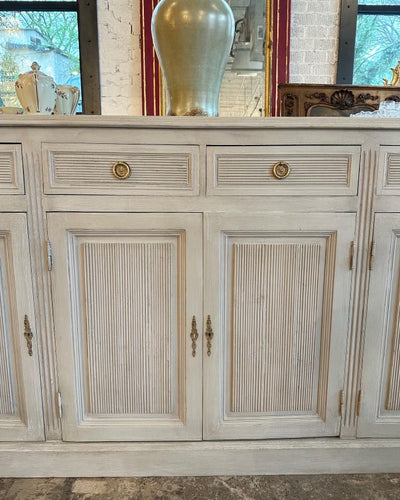 Swedish Reeded Front Sideboard