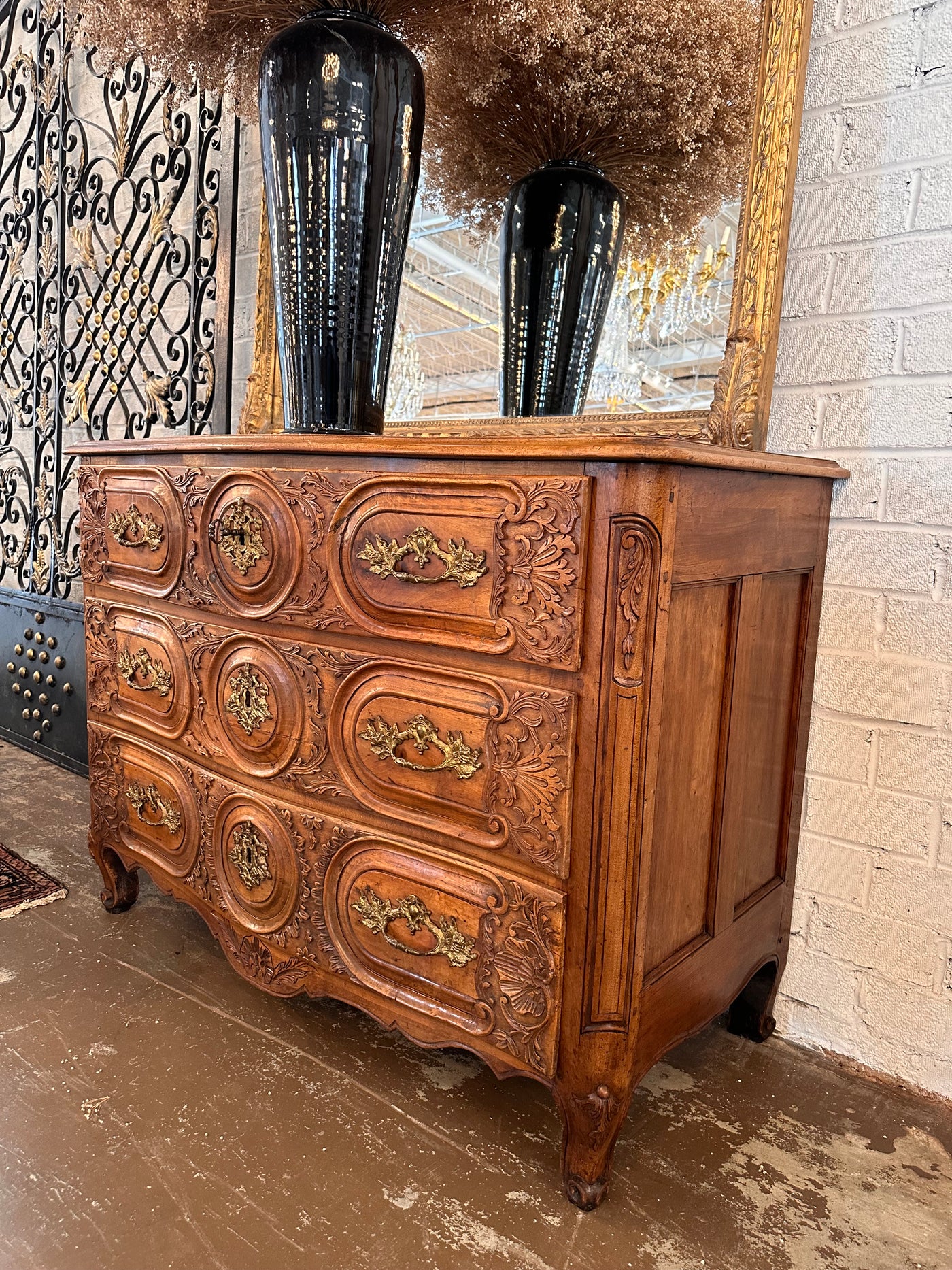 18th Century French Chest with Cabriole Legs | Le Chateau | European Luxury Furniture in Atlanta