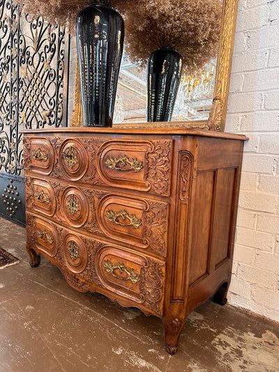 18th Century Chest with Cabriole Legs