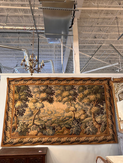 Flemish Antique Nature Tapestry | Le Chateau | European Luxury Furniture in Atlanta