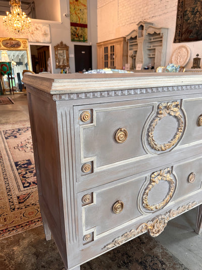 4 Drawer Wreath Carved Dresser | Le Chateau | European Luxury Furniture in Atlanta