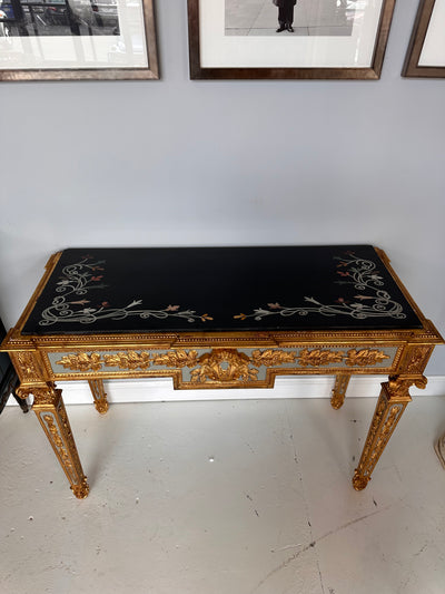 Antique French Original Louis XIV Marble Top Consoles | Le Chateau | European Luxury Furniture in Atlanta