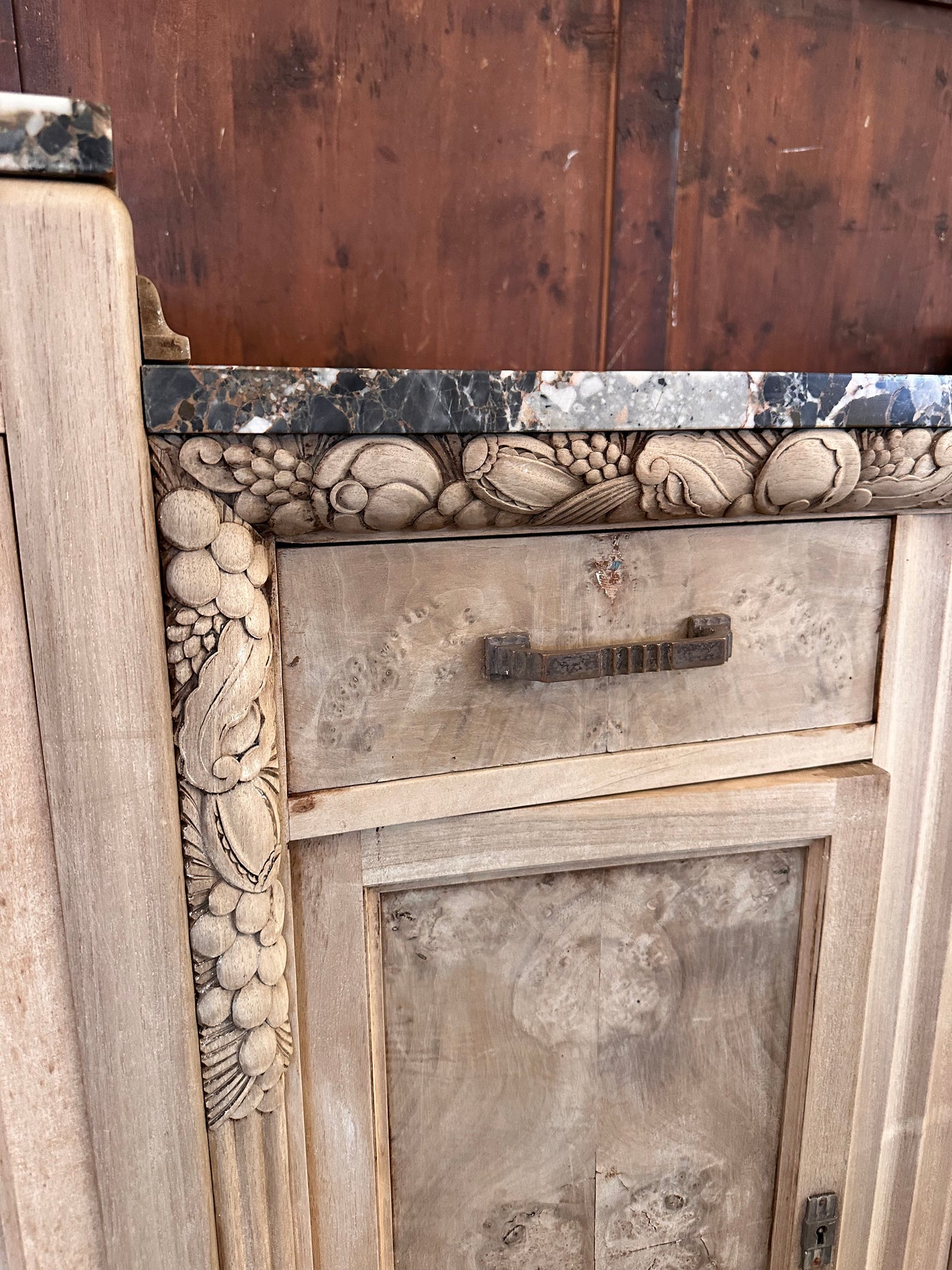 French Buffet with Marble Top