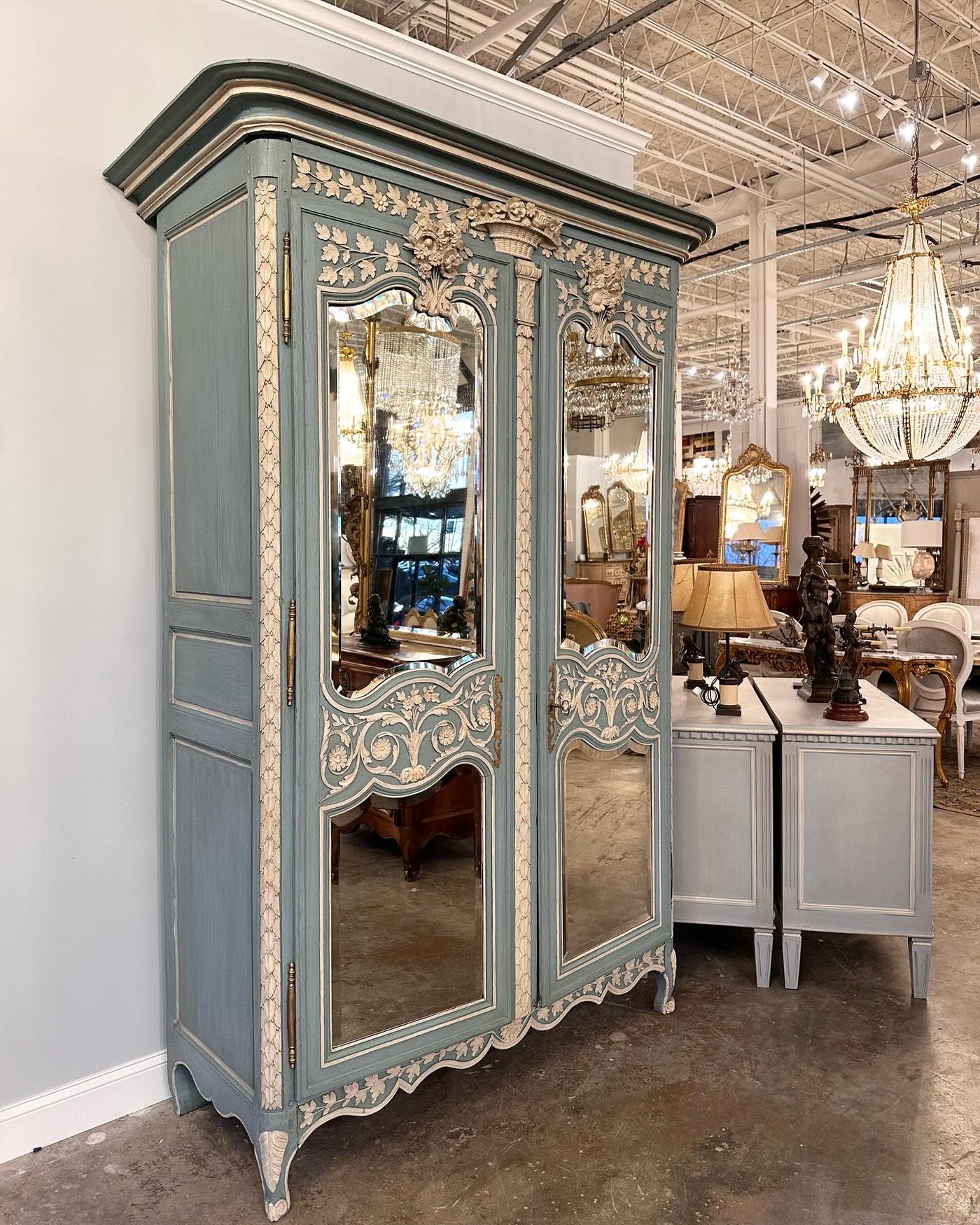 18th Century French Armoire | Le Chateau | European Luxury Furniture in Atlanta