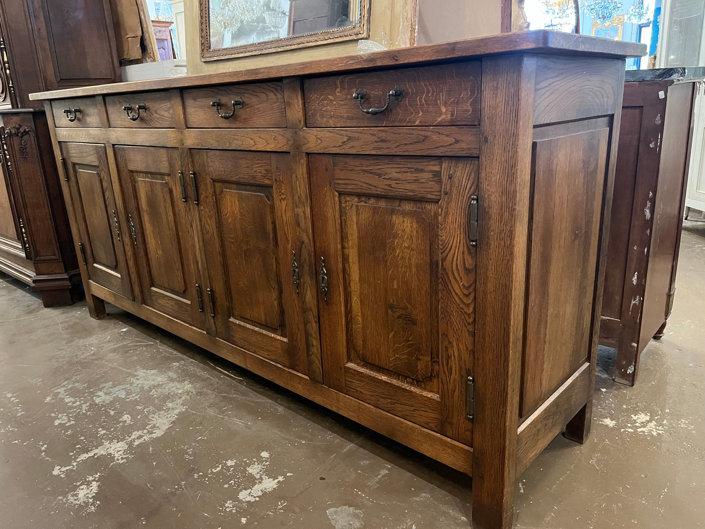 French Oak Sideboard