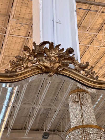 18th Century Mirror with Beveled Glass