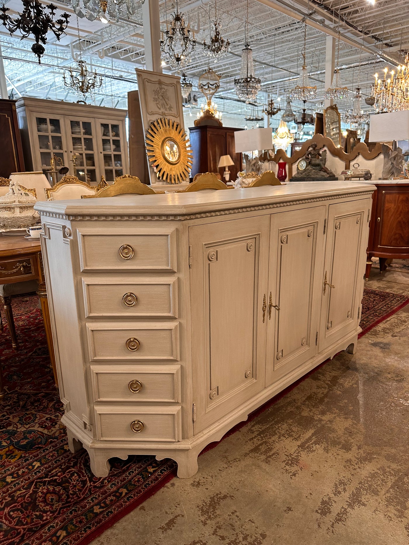 Swedish Buffet with Drawers