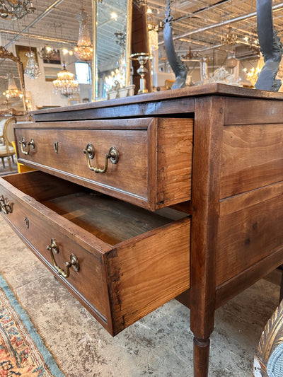 18th Century 2 Drawer Louis XVI Chest