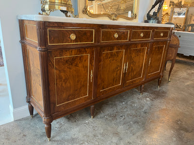 Louis XVI Sideboard with Marble Top