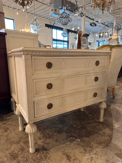 Antique Swedish Ballerina Leg Chest | Le Chateau | European Luxury Furniture in Atlanta