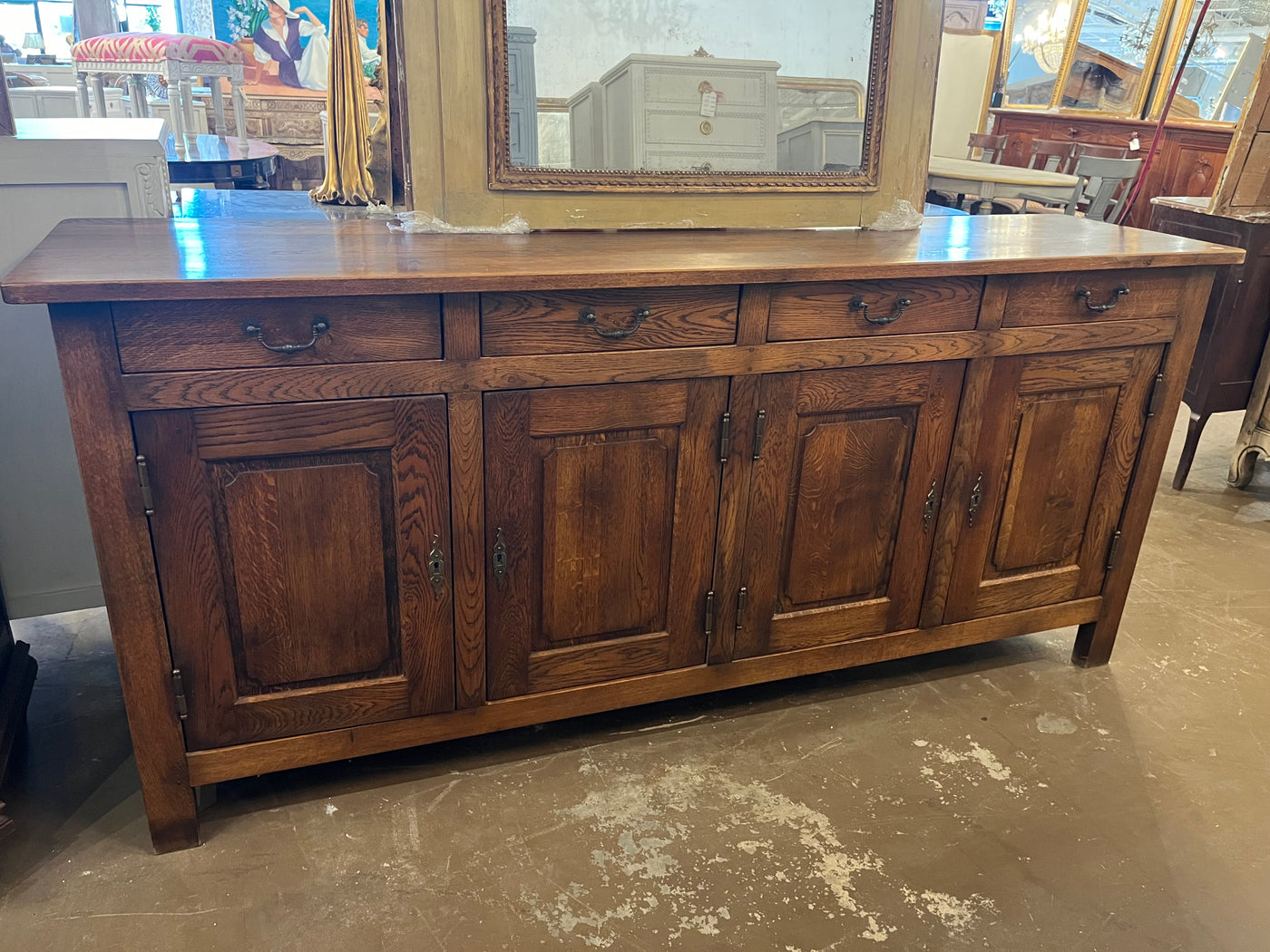 French Oak Sideboard