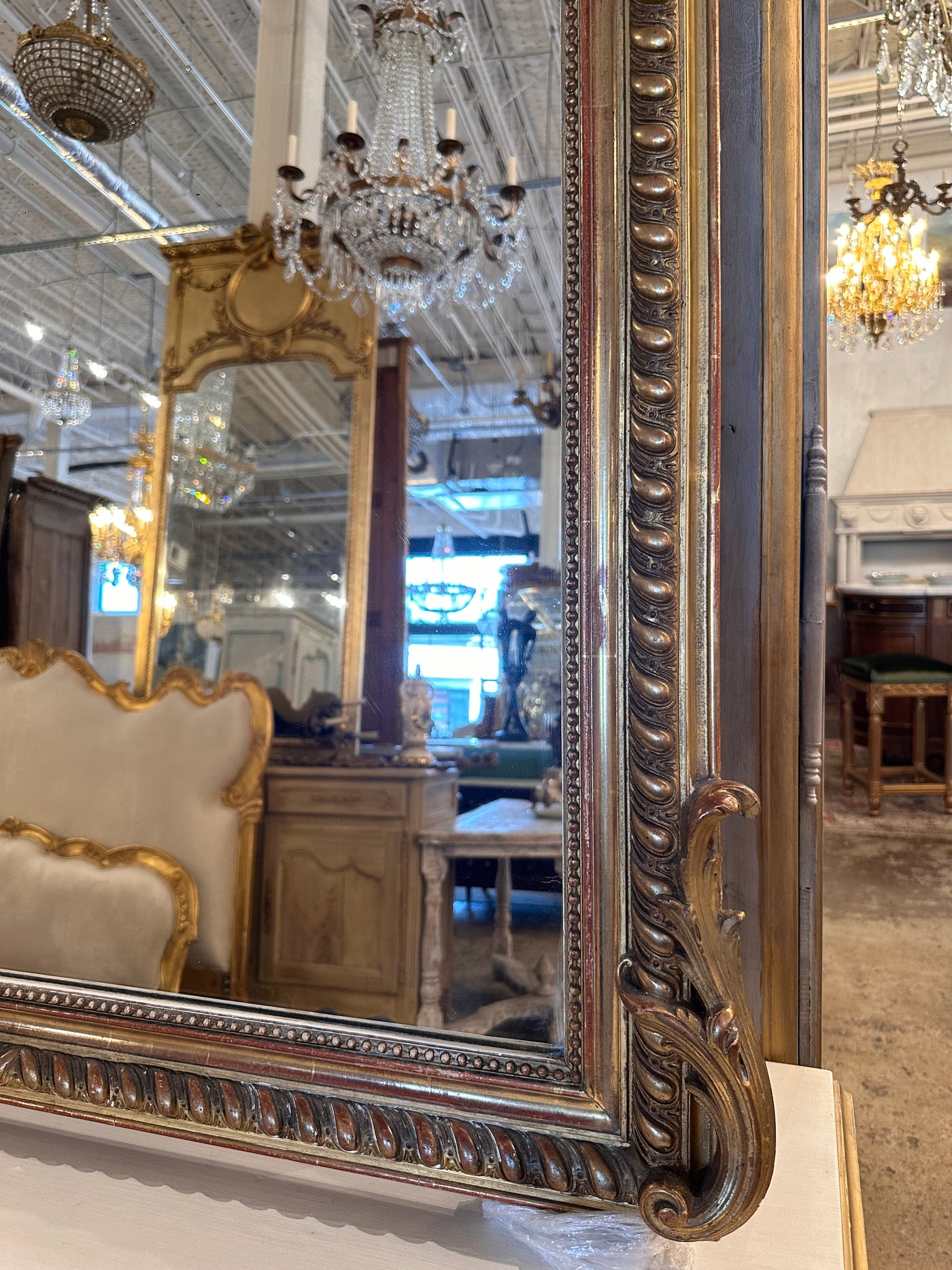 18th Century Louis XV Mirror