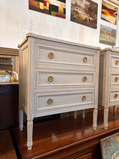 Early 1900s Swedish Chest with Rounded Corners