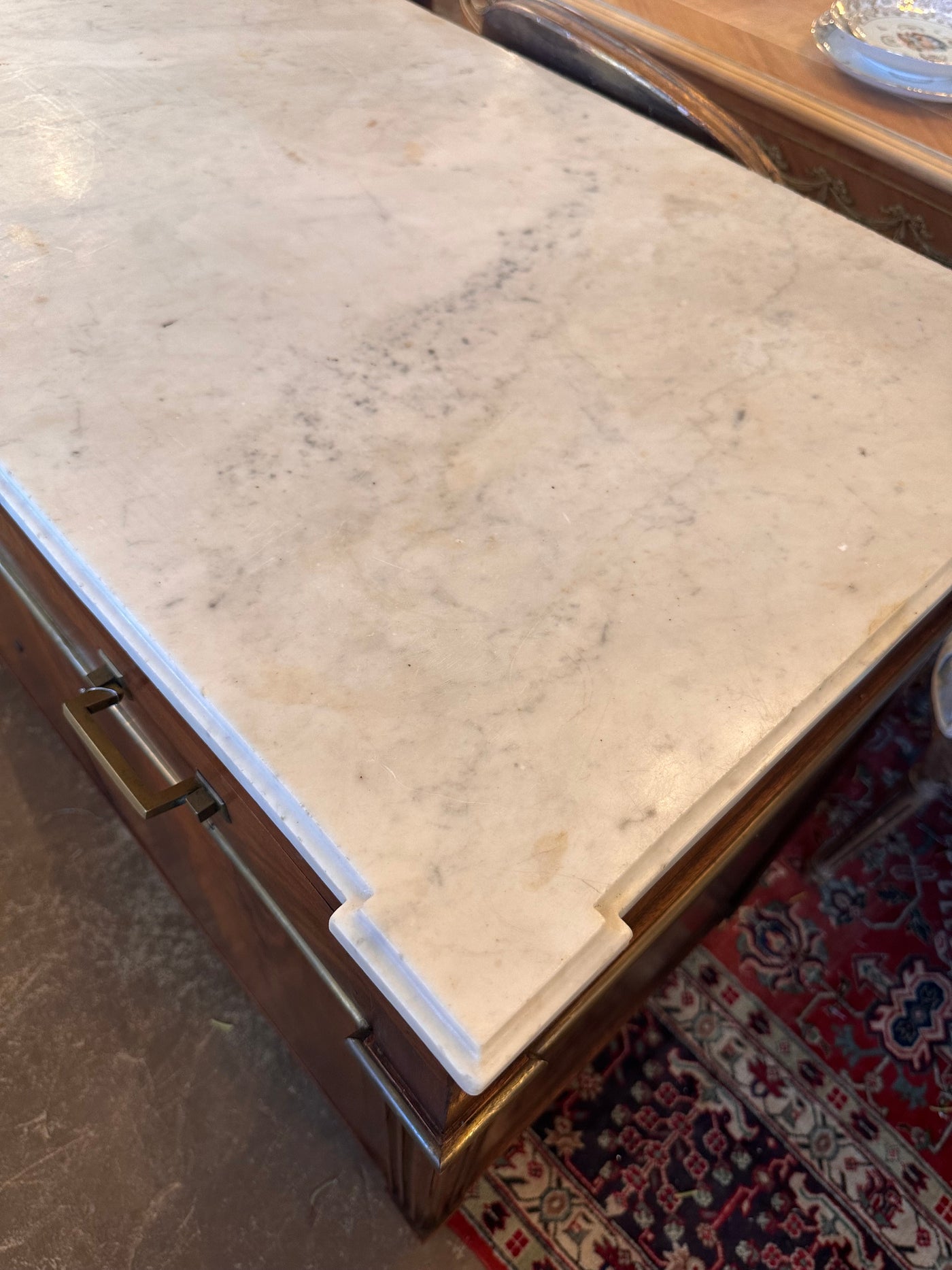 19th Century Marble Top French Buffet