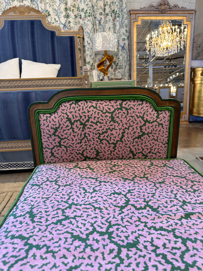 Pink & Green Louis XVI Daybed