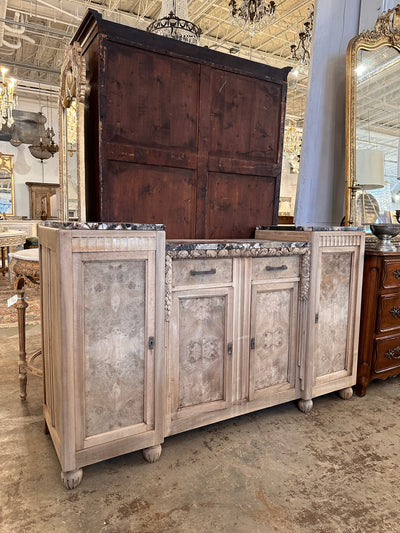 French Buffet with Marble Top